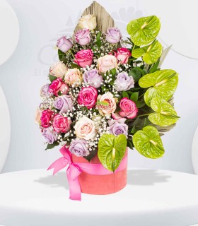 Caja floral premium