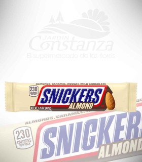 chocolate en barra snickers almond