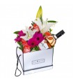 Box-wine-flowers