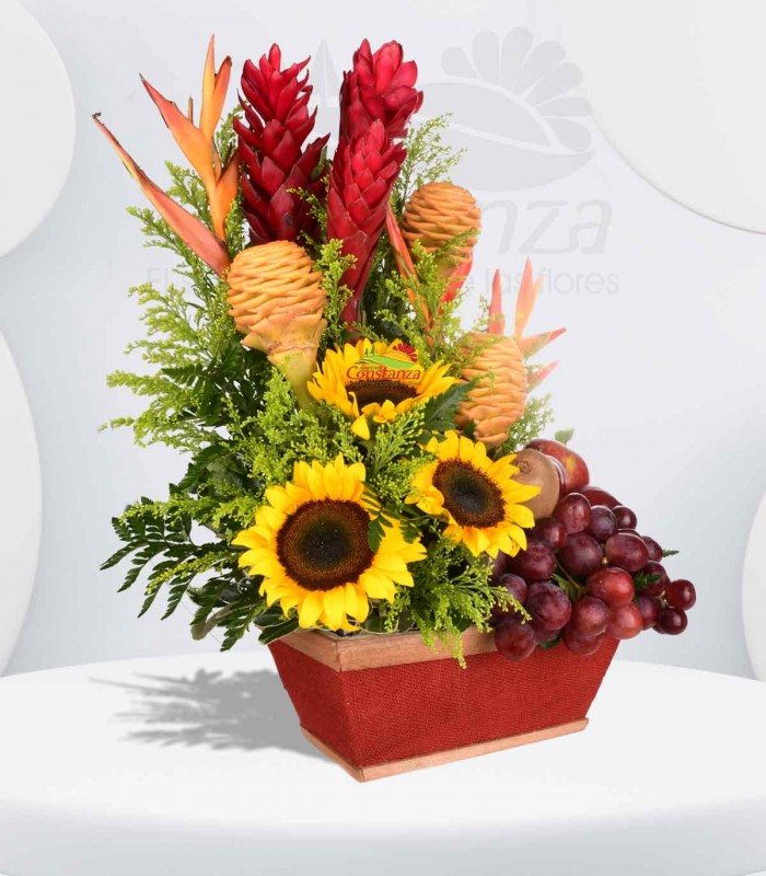 Fruit and flowers